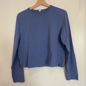 Cozy long sleeve cropped lululemon top